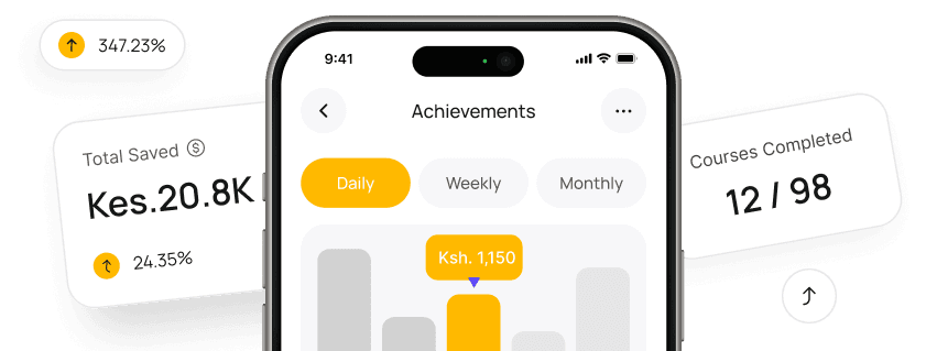 Financial lessons illustration